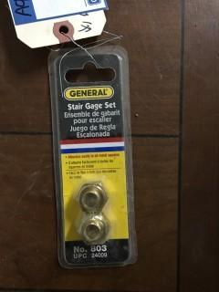 General Stair Gage Set.