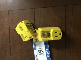 (2) GIF Plug Adaptors,