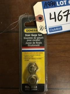 General Stair Gage Set.