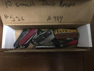 Quantity of Jack Knives.