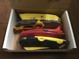 Quantity of Utility Knives.