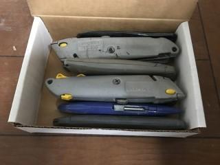 Quantity of Utility Knives.