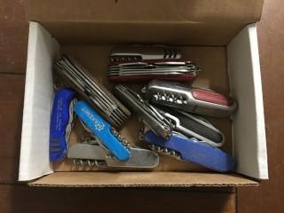 Assorted Multi-Function Jack Knives.