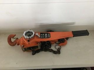 1 1/2 Ton Lever Puller.