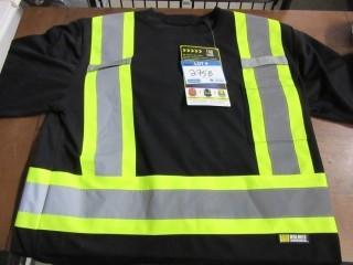 Holmes Hi-Vis Long Sleeve T-Shirt (2) XL.