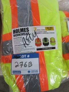 Holmes Hi-Vis Long Sleeve T-Shirt (2) XXXL.