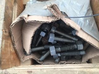 Quantity of 3/4" x 5 1/2" Bolts.