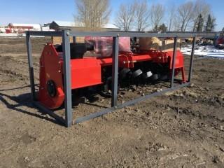 Unused 72'' Tractor Rotary Tiller w/ 3 PTO Shaft.