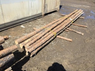 (10) Piece Bundle 16'6" Fence Rails.
