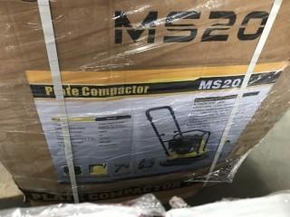 MS20 Plate Compactor.