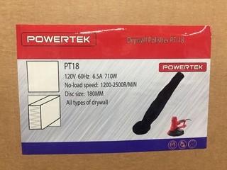 Powertek PT 18 7" Electric Drywall Sander.