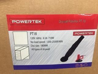 Powertek PT 18 7" Electric Drywall Sander.