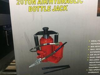 20 Ton Air-Hydraulic Bottle Jack.