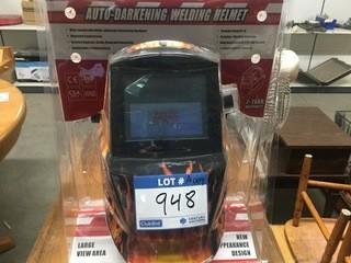 Auto Darkening Welding Helmet.