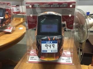 Auto Darkening Welding Helmet.