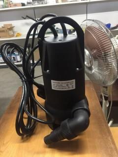 Submersible Sewage Water Pump 1 1/4 HP.