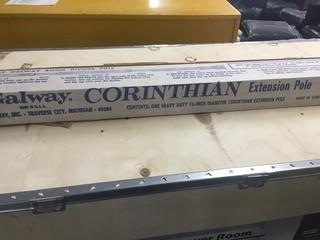 Quantity of Corinthian Extension Poles.