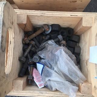 Quantity of 3/8" x 3 1/2" Bolts.