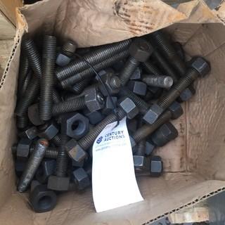 Quantity of 5/8" x 3 3/4" Bolts.