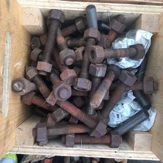 Quantity of 7/8" x 4 3/4" Bolts.