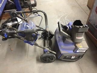 Snow Joe Ion 40 volt 18 Inch Snow Blower.