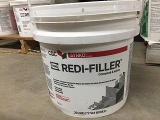 Synco Redi-Filler Dry Wall Compound.