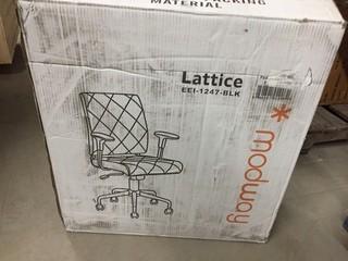 Modway Lattice Black Office Chair.