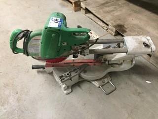 Hitachi 12" Sliding Compound Mitre Saw.