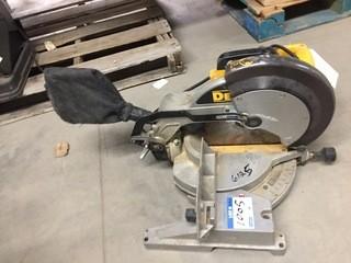 Dewalt 12" Mitre Saw.