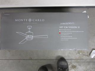 Monte Carlo 42" Vision II Ceiling Fan.