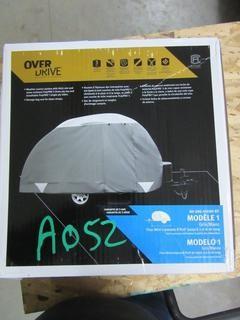 Overdrive Polypro 3 Teardrop Trailer Cover.