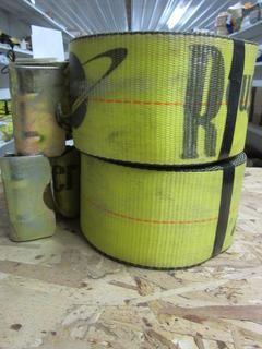 (2) Unused 4"x40' Load Straps.