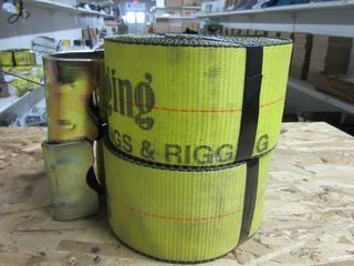 (2)  4"x40' Load Straps.