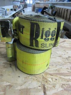 (2)  4"x40' Load Straps.