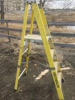 Featherlite 6' Ladder w/Platform.