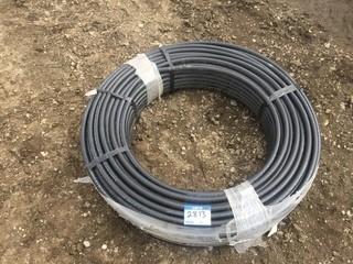 Roll of  3/4" Black IPS Pipe.