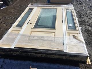 Exterior Door w/Side Windows 66"x94".