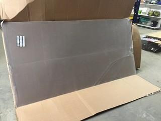 Quantity of 48" x 96" Acrylic Sheets, Damaged.