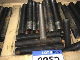 Quantity of 7/8"x6" Bolts.