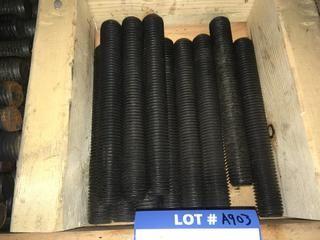 Quantity of 1"x7 3/4" Bolts.