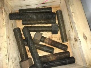 Quantity of 7/8"x6" Bolts.