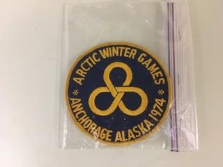 Arctic Winter Games 1974 Badge.