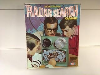 Electronic Radar Search Game.