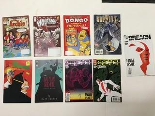 (9) Assorted Comic Books.