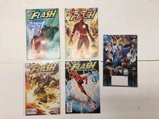 (5) Flash Comic Books.