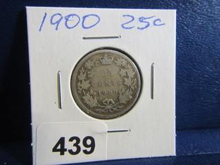 Canada Twenty Five Cents 1900