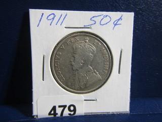 Canada Fifty Cents 1911