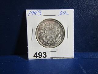 Canada Fifty Cents 1943