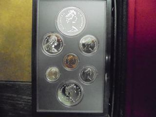 Canada 1980 Double Dollar Set w/Silver Dollar