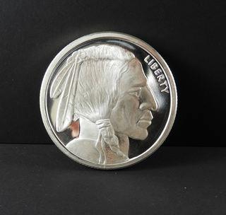 1 Troy oz .999 Silver Buffalo/Indian Head